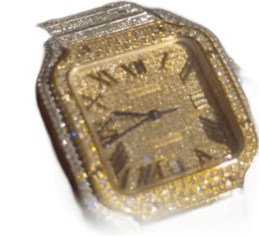 Reloj iced bicolor Valentino