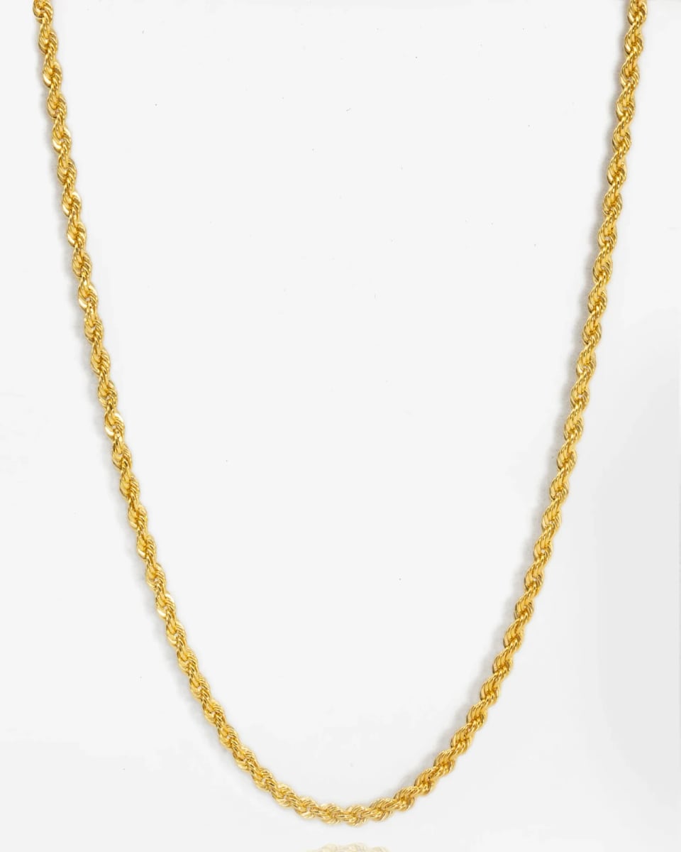 Cadena Torzal · Oro 18k